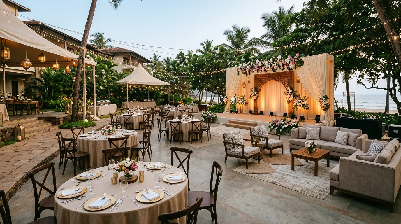 Goa Wedding Cost for 100 Guests: Complete Budget Breakdown